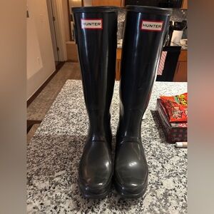 Hunter Classic Grey Waterproof Boots